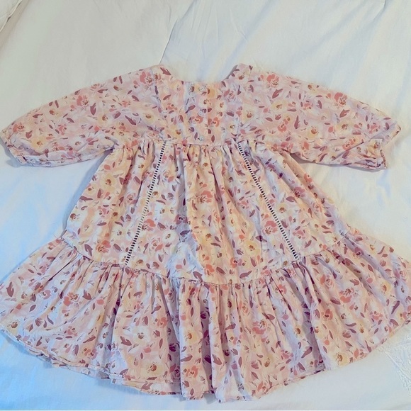 Aubrie Floral Dress Cotton size 4 - Picture 2 of 5